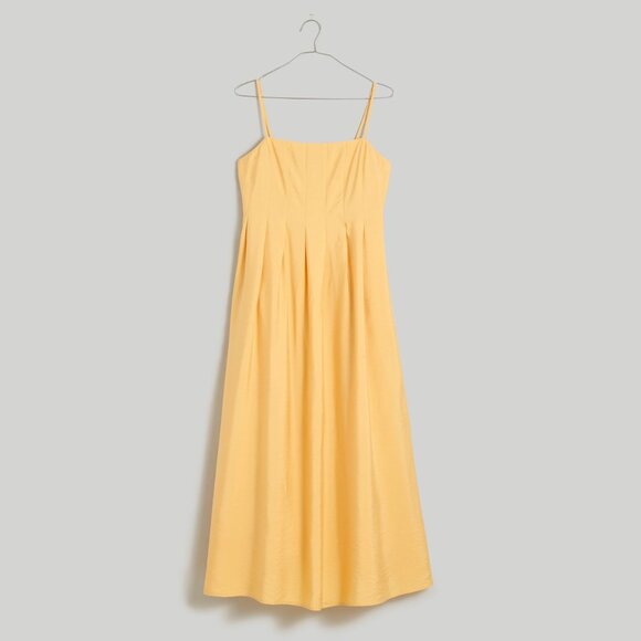 NEW Madewell Tea Length Midi Dress - Picture 2 of 11